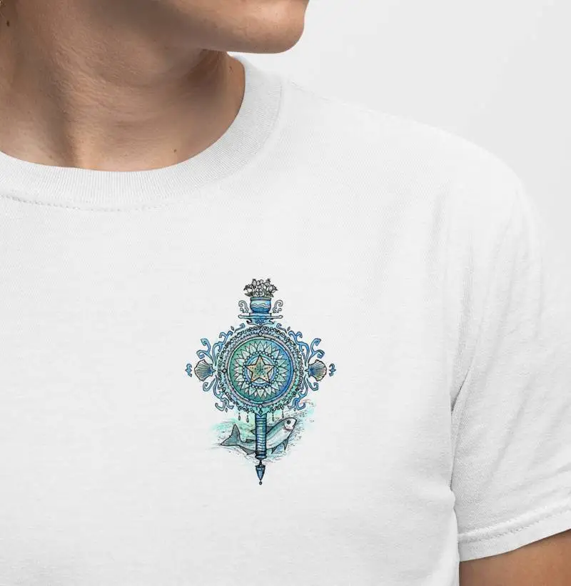 Levo Iemanjá no peito