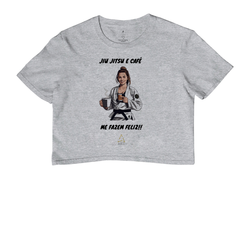 jiu e café me fazem feliz / feminino