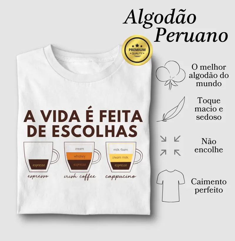 A vida é feita de escolhas 