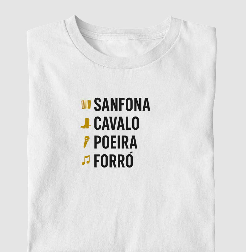 Sanfona, cavalo, poeira e forró
