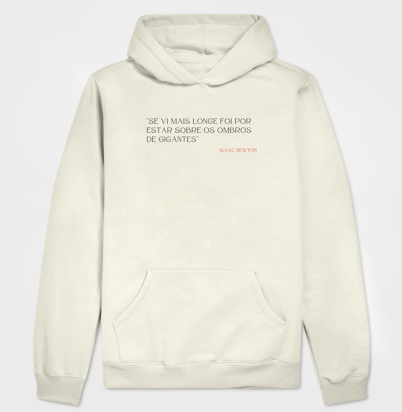 Hoodie Moletom Gigantes Isaac Newton