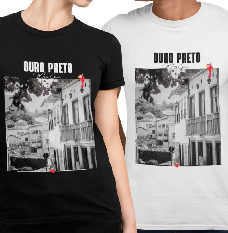 Camiseta Ouro Preto Minas Gerais