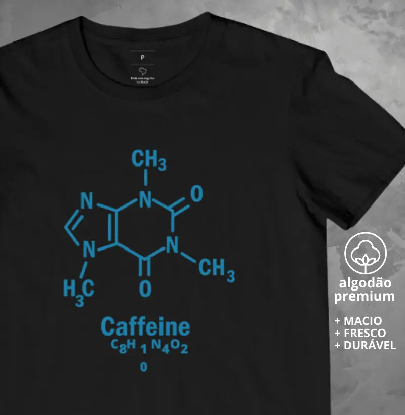 Camiseta Cafeína