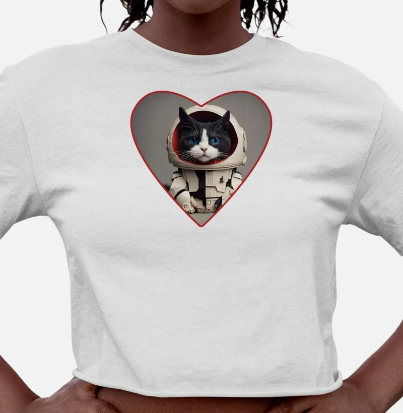 Camisa Cropped Feminina Catlovers - Soul Nice