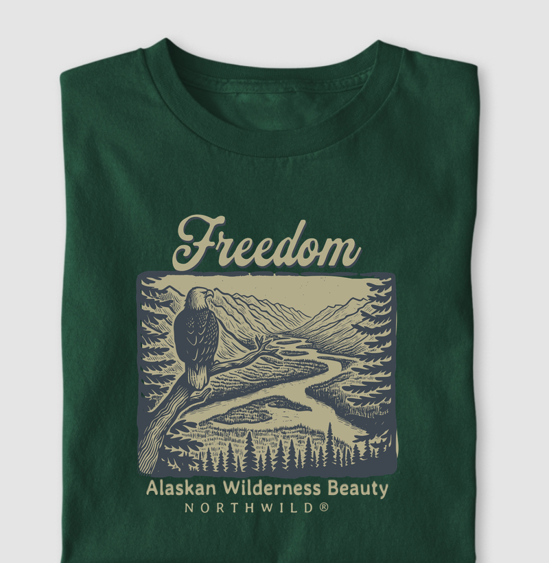Freedom Alaskan Wilderness Beauty