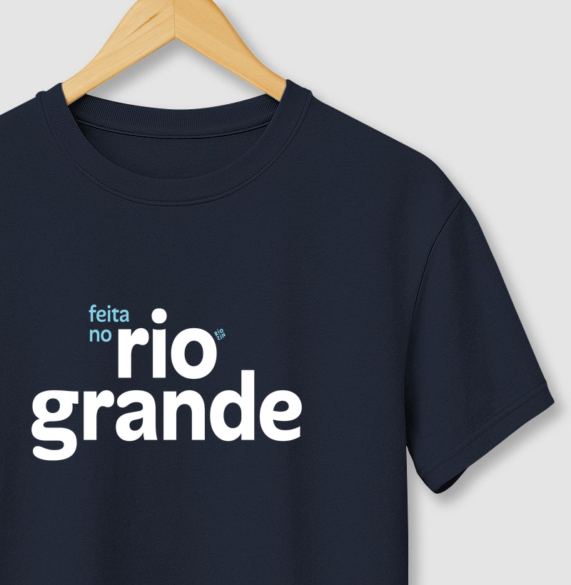 Camiseta FEITA no Rio Grande
