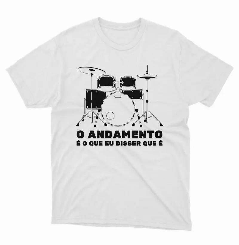 Camiseta O Andamento É o que Eu Disser que É