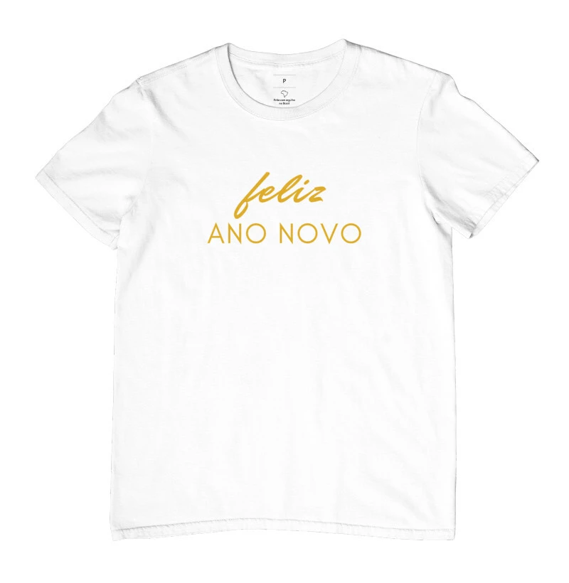 Camisa Feliz Ano Novo