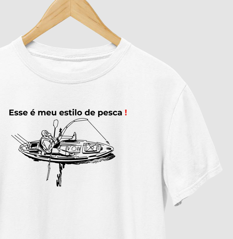 Esse e meu estilo de pesca Caiaqueiro