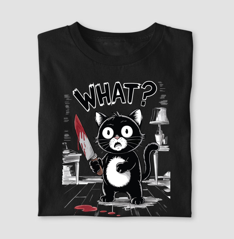 Gato com Faca What 