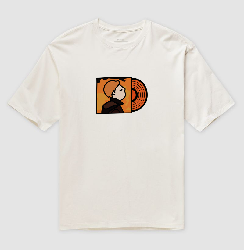 Camiseta Oversized Inspiração David Bowie - Low