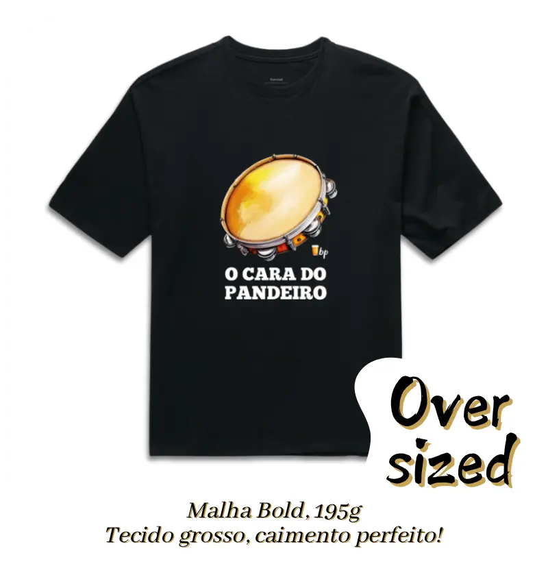 O cara do pandeiro - Com o pandeiro