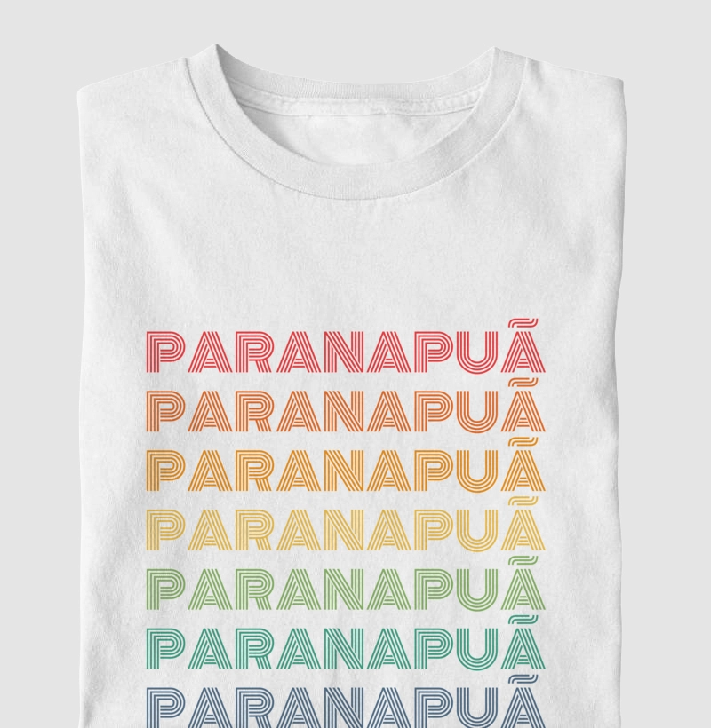 Paranapuã Letreiro Retrô