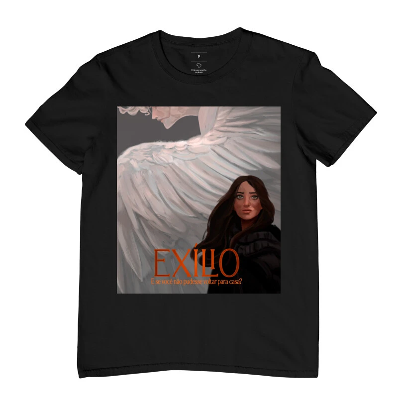 CAMISETA ARCANJO E EVA EXÍLIO