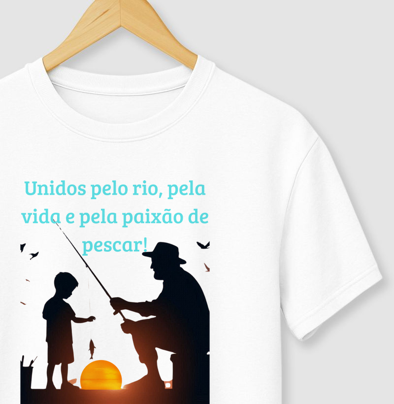 Camiseta avô e neto