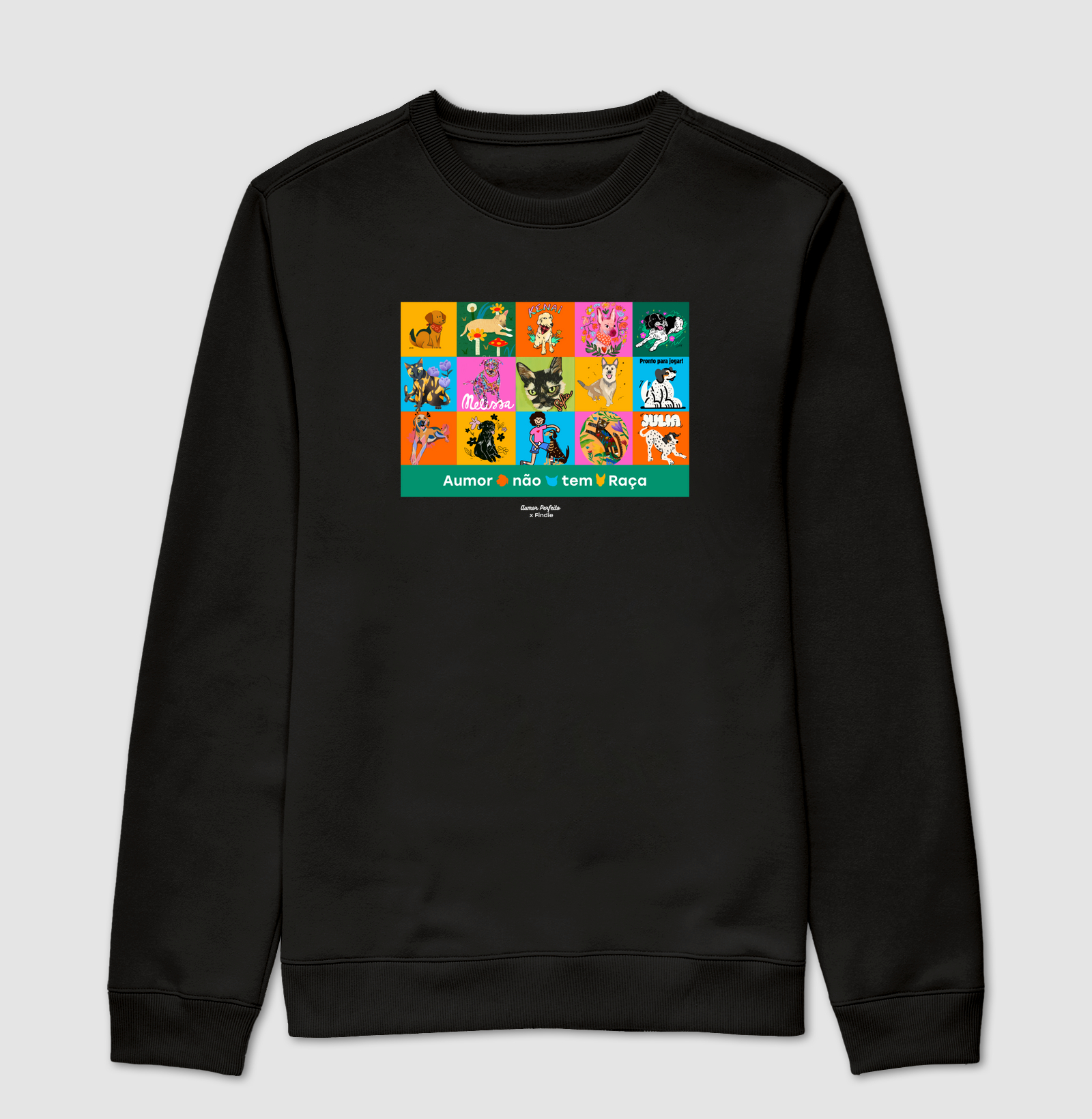 Aumor Não tem Raça - Ilustrações