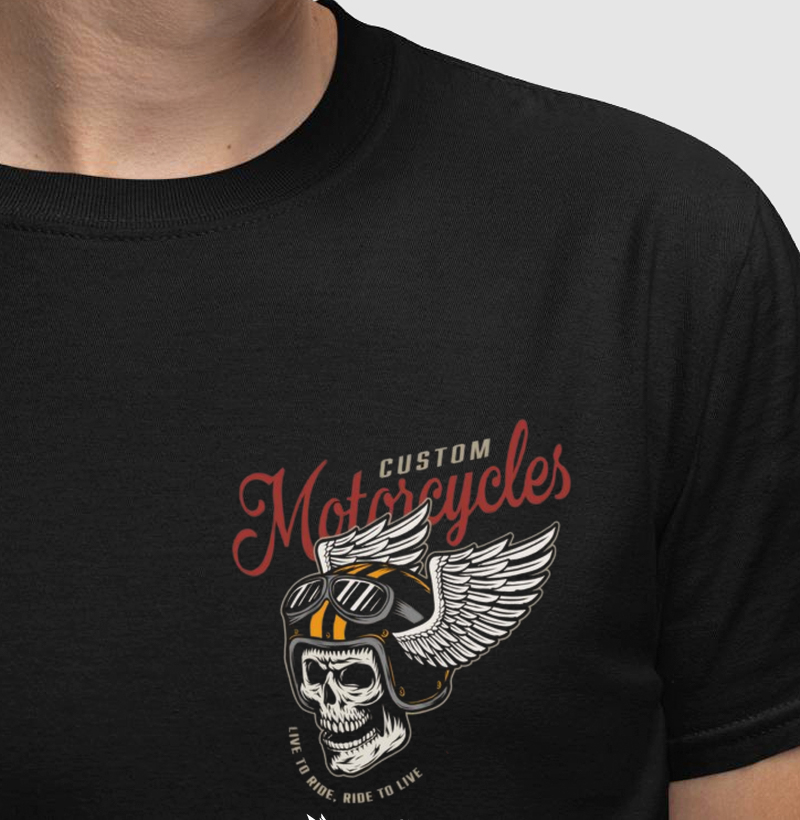 Custom Motorcycle – Live to Ride, Ride to Live