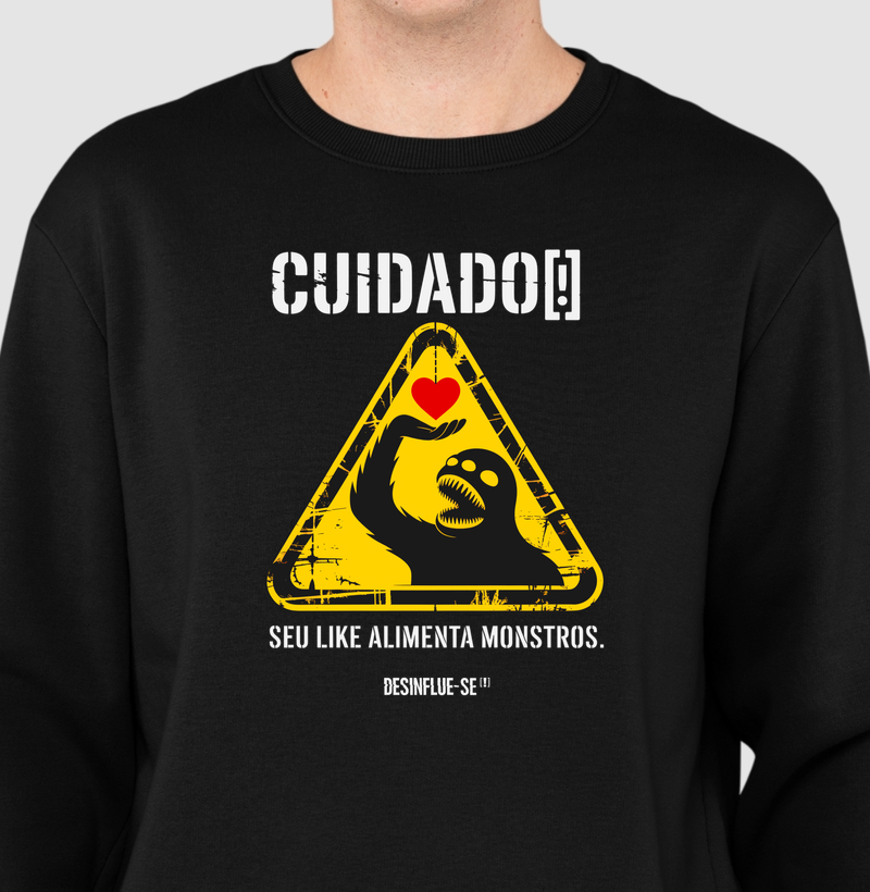 CUIDADO[!] SEU LIKE ALIMENTA MONSTROS.