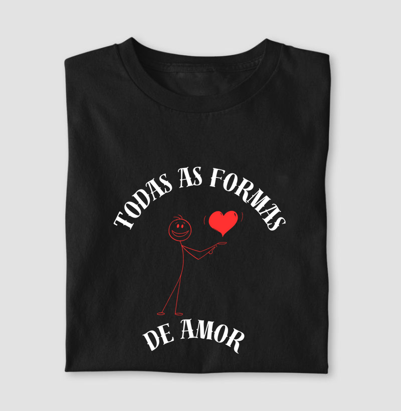 Camiseta Formas de amor 
