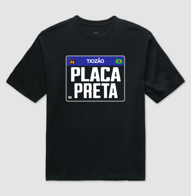 Placa Preta - Tiozão