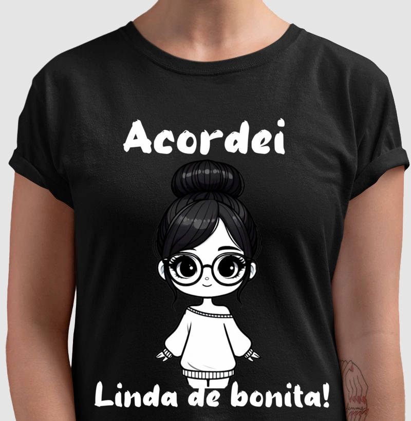 Camiseta Linda de bonita!