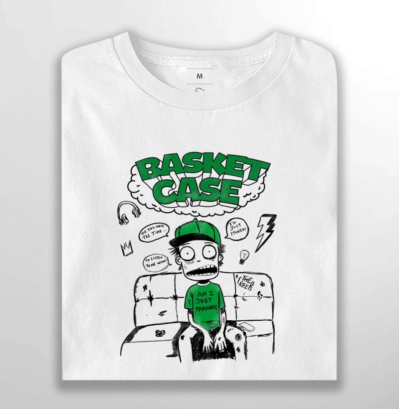 Camiseta Green Day Basket Case