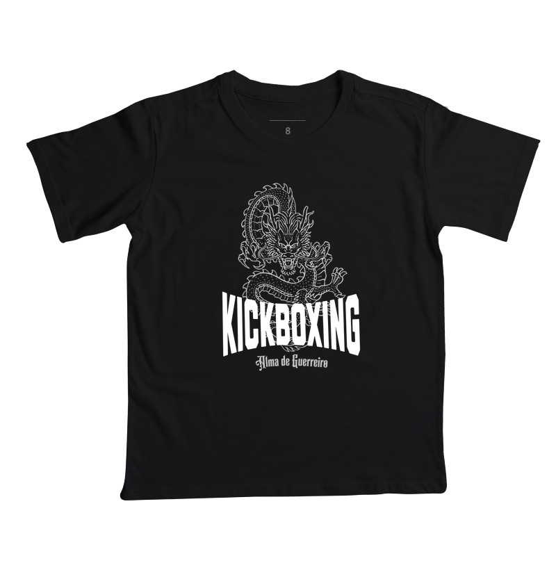 Camiseta ADG Artes Marciais Kickboxing Dragon