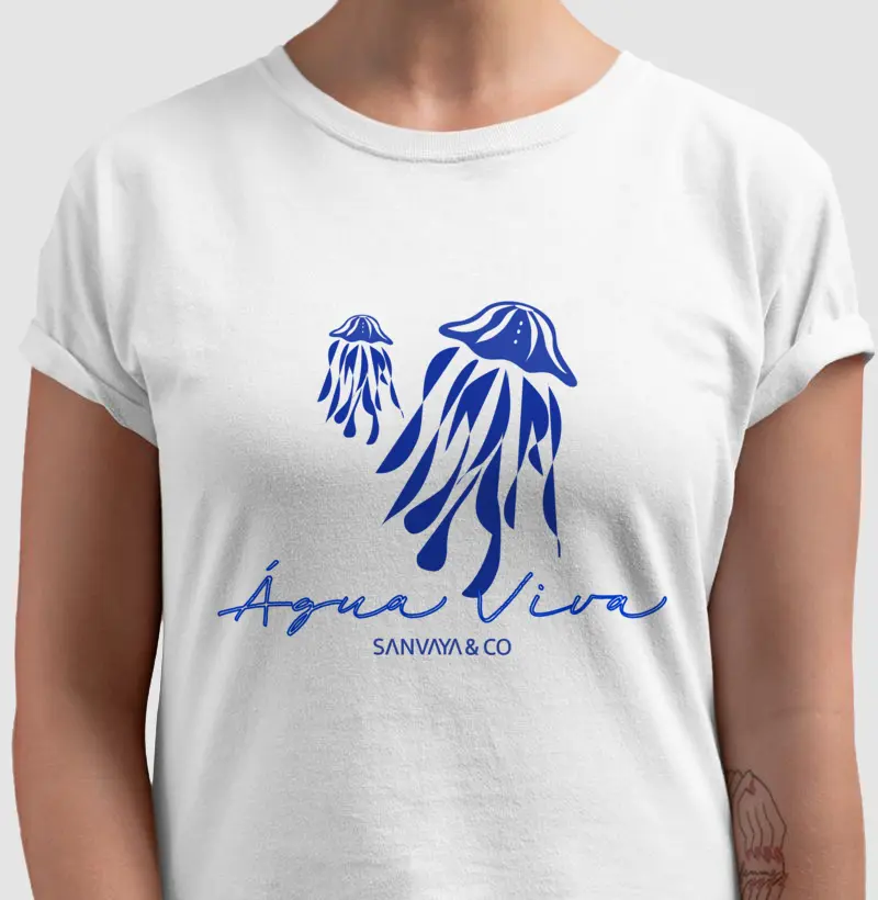 Camiseta Feminina Água Viva