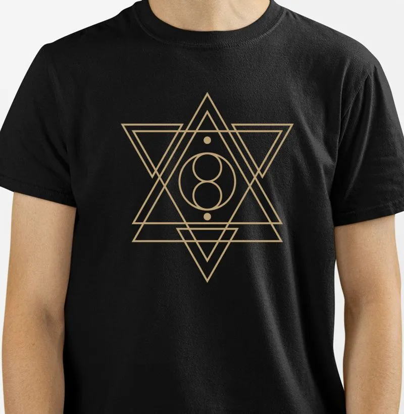 Camisa Masculina Triângulos