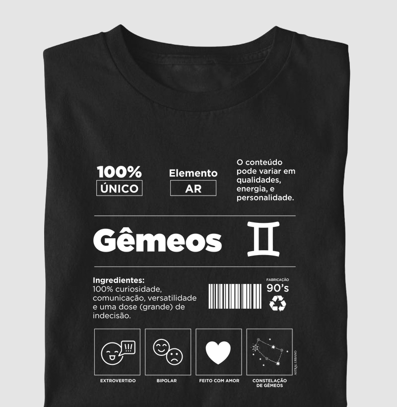 Codebar | Gêmeos | anos 90