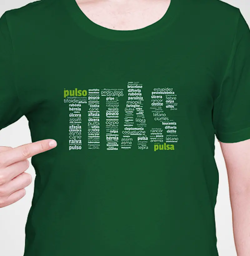 O Pulso ainda Pulsa - Camisa Titãs