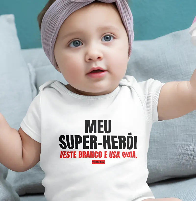 MEU SUPER-HERÓI USA BRANCO E GUIA
