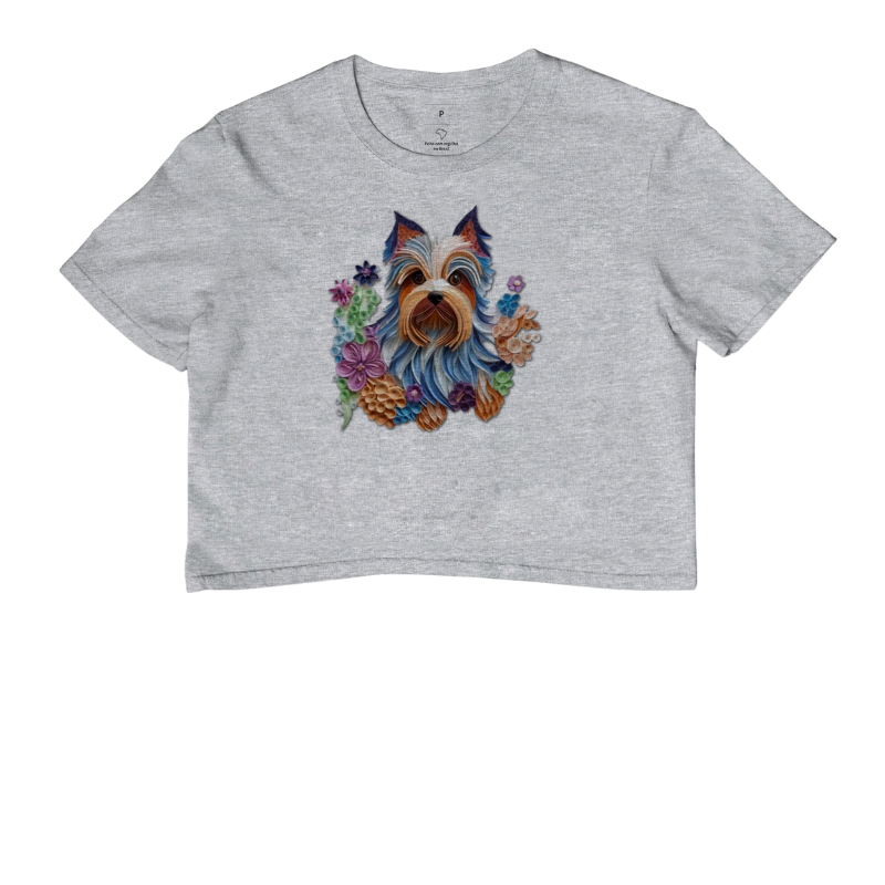 Yorkie Paper Quilling Cropped