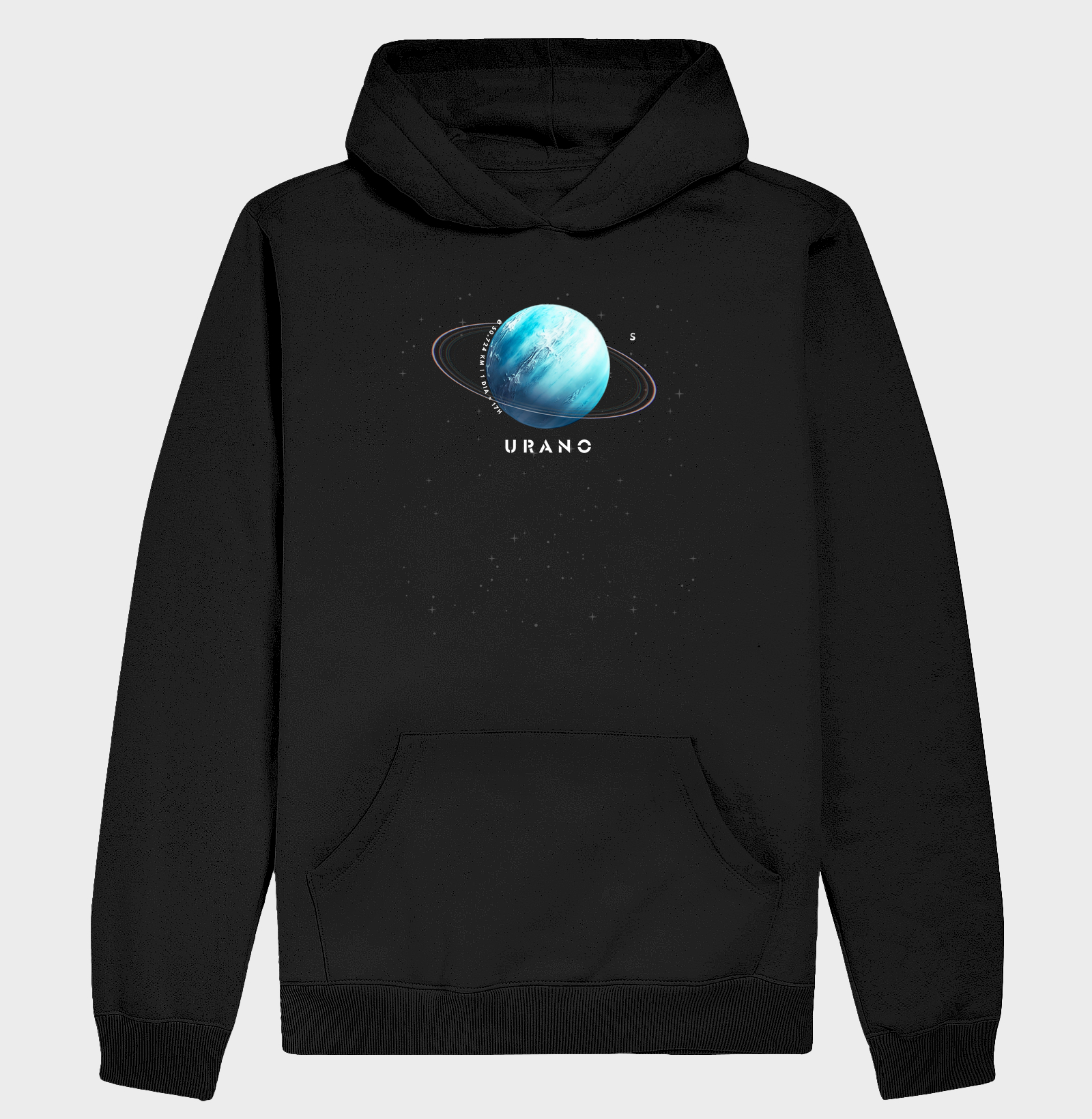 Urano, o Visionário Azul. Camiseta Supernova Estampada 