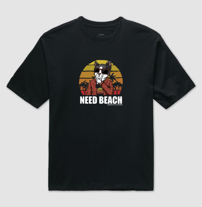 Gato need beach