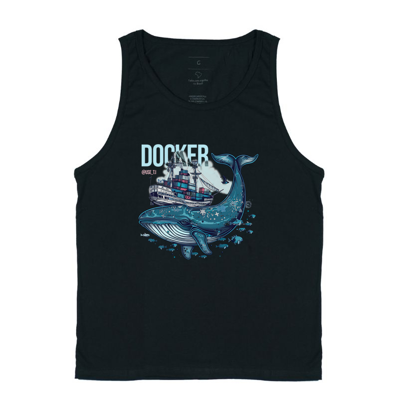 Camiseta Regata Docker T.I