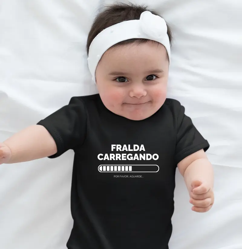 fralda carregando