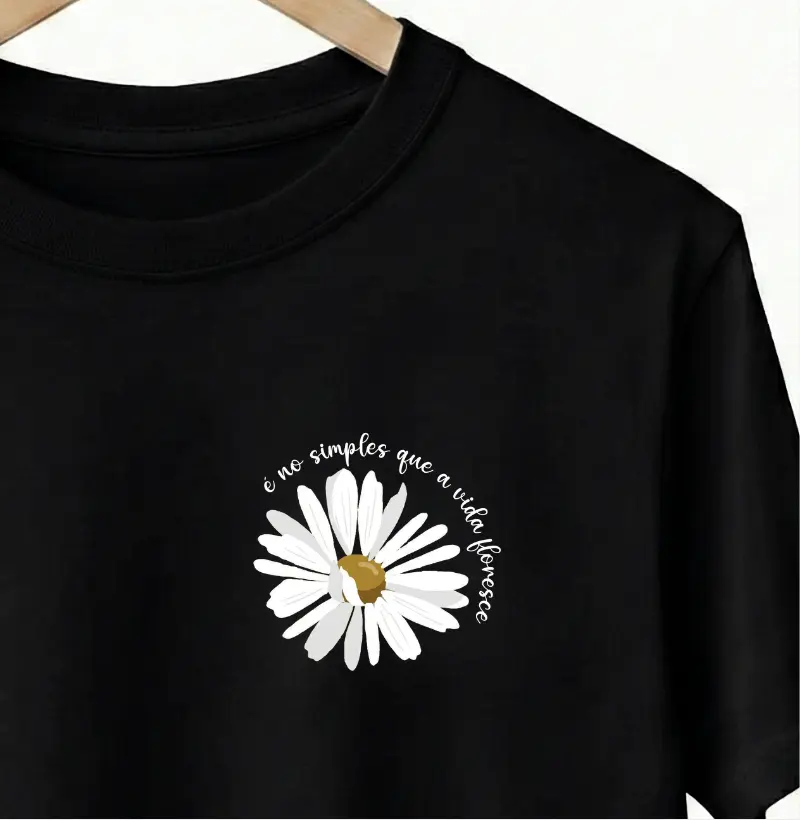 É no simples que a vida floresce