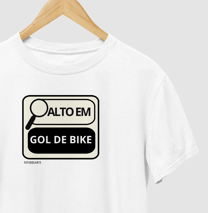 Alto em Gol de Bike