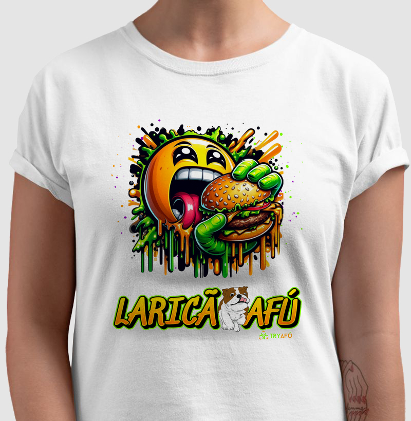 Camiseta Estampada Arte de Rua: Estampa Exclusiva de Cultura Hip Hop e Streetwear