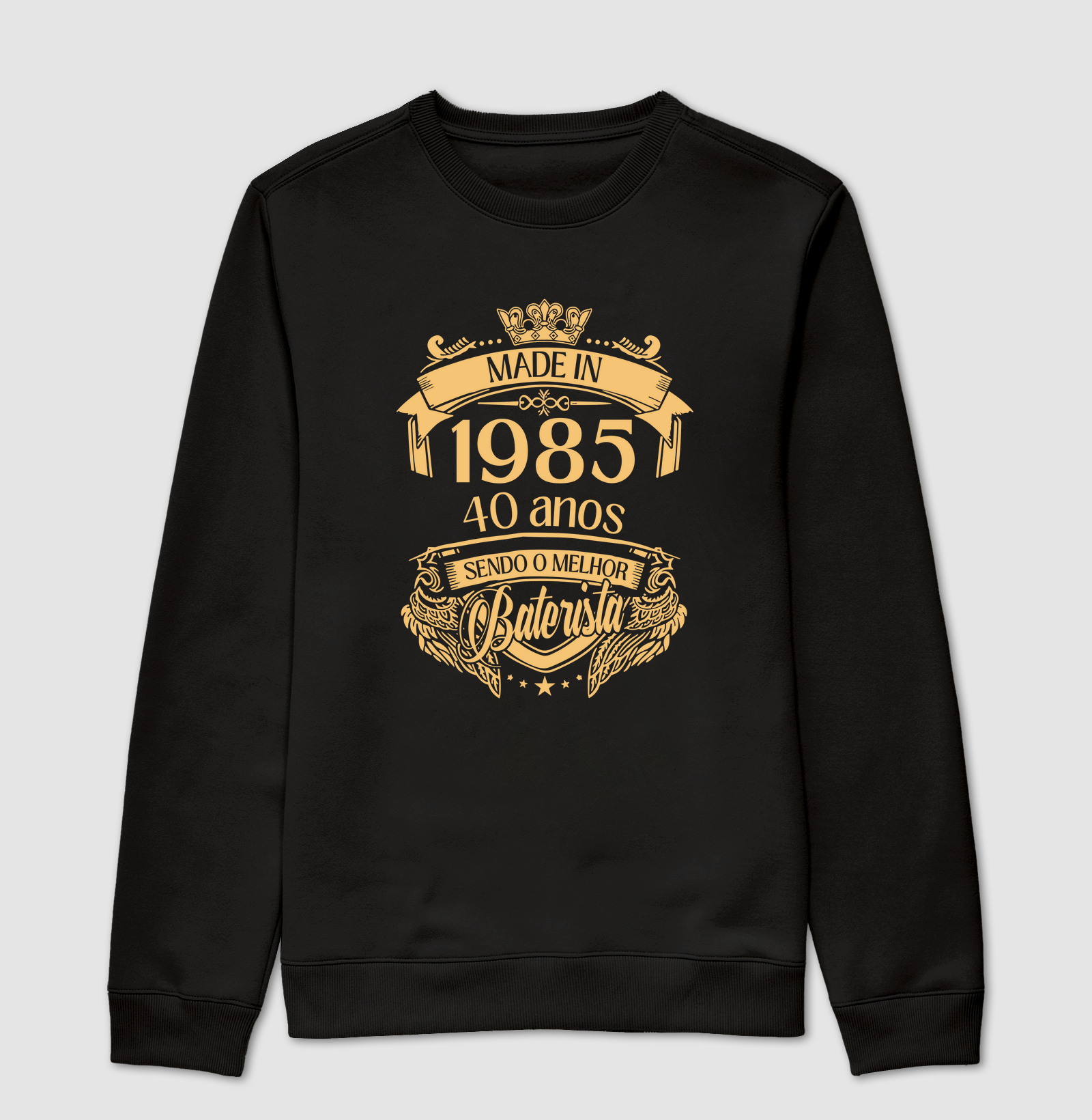 MADE IN 1985 - 40 ANOS SENDO O MELHOR BATERISTA