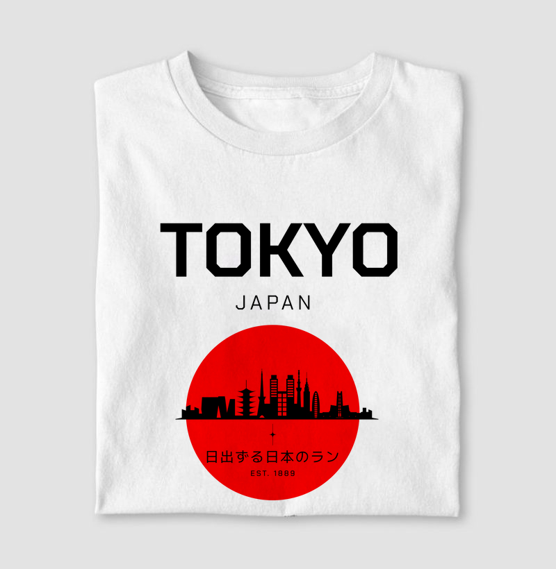 Camiseta Metrópole Japonesa | Tee Original