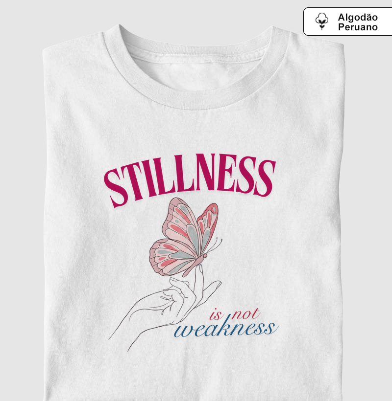 amiseta KOKO KITU Butterfly Stillness — Algodão Peruano