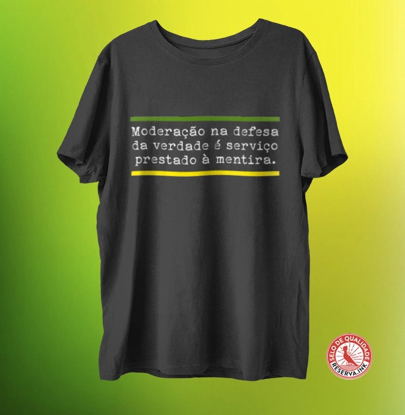 T Shirt Unissex Verdade