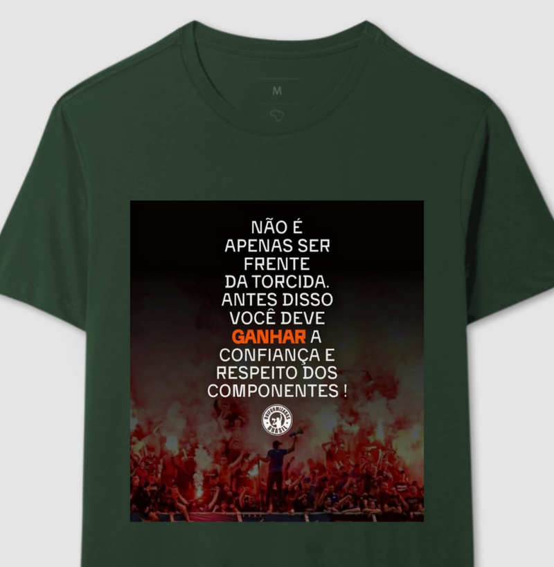 Camisa Uniformizadas Brasil - Confiança e Respeito