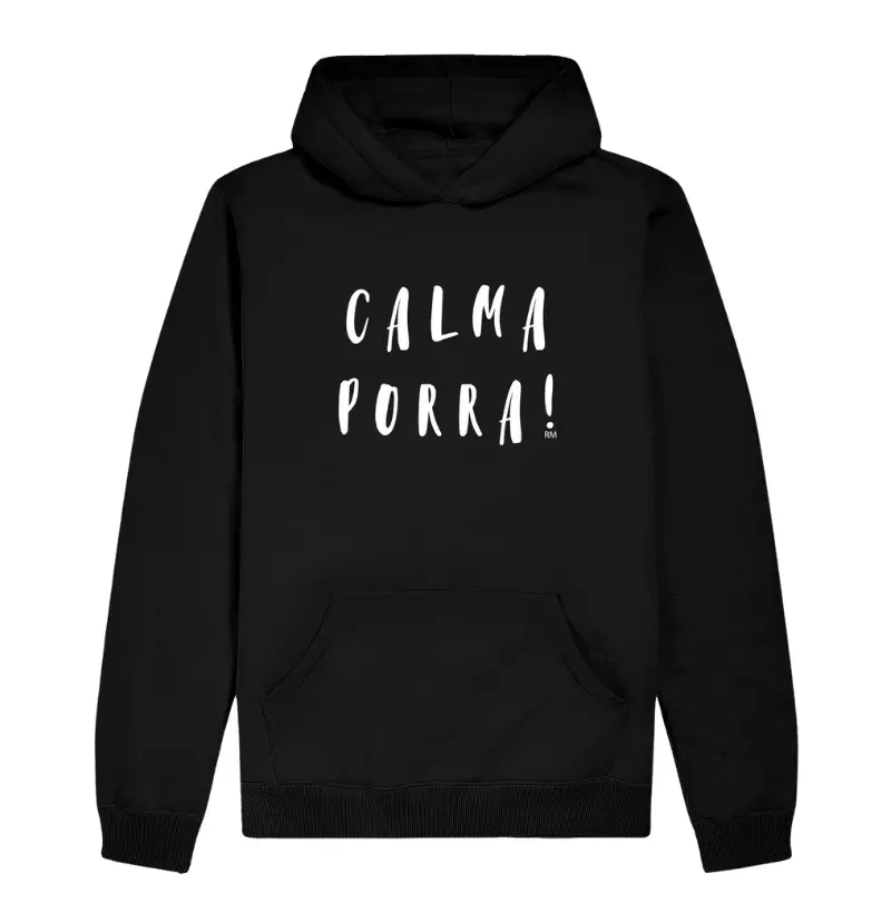 Moletom Slim Com Capuz - Calma