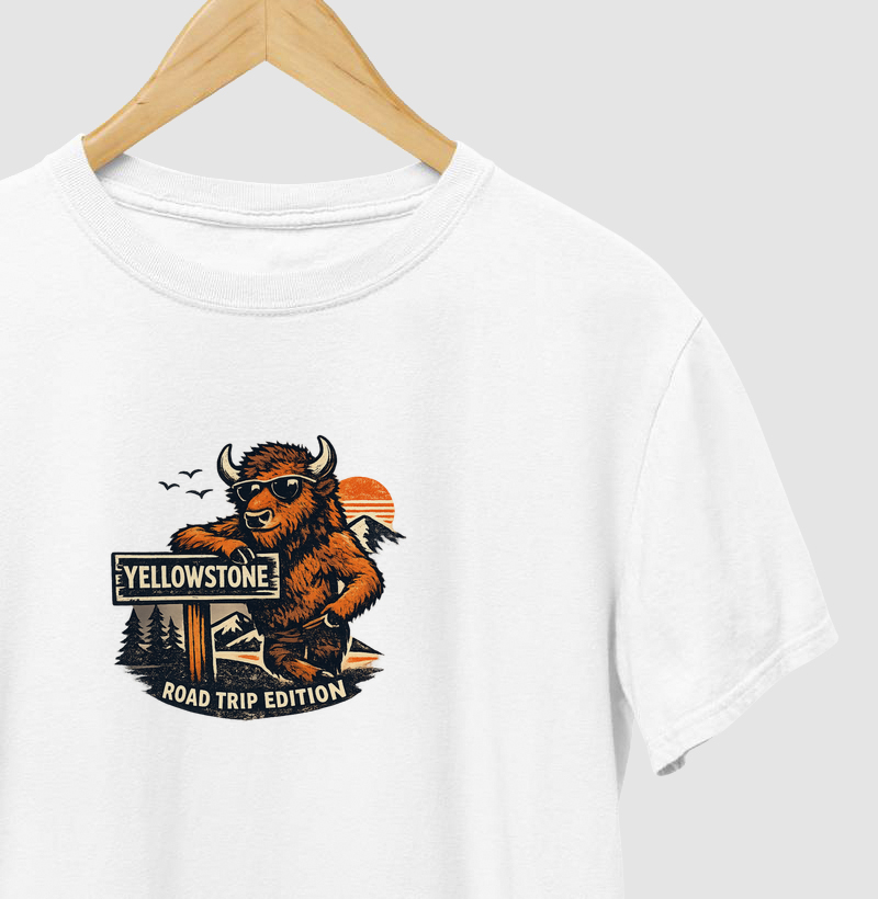 Camiseta Yellowstone Road Trip Edition