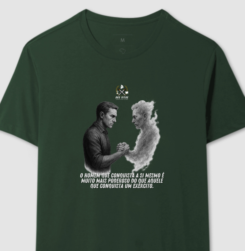 Camiseta “Autodomínio — A Maior Vitória”