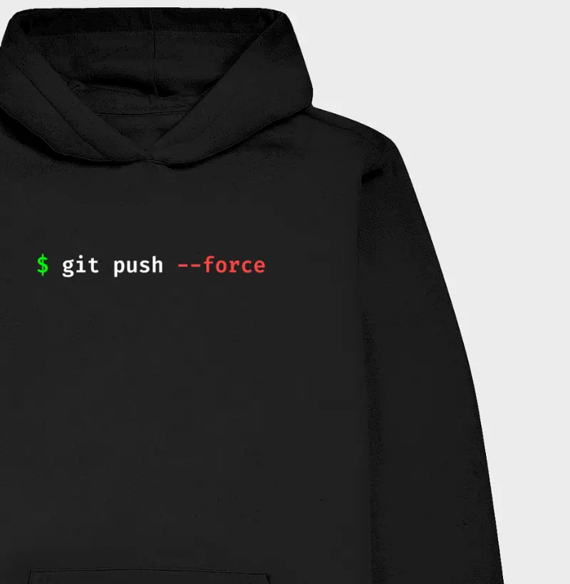 $ git push --force