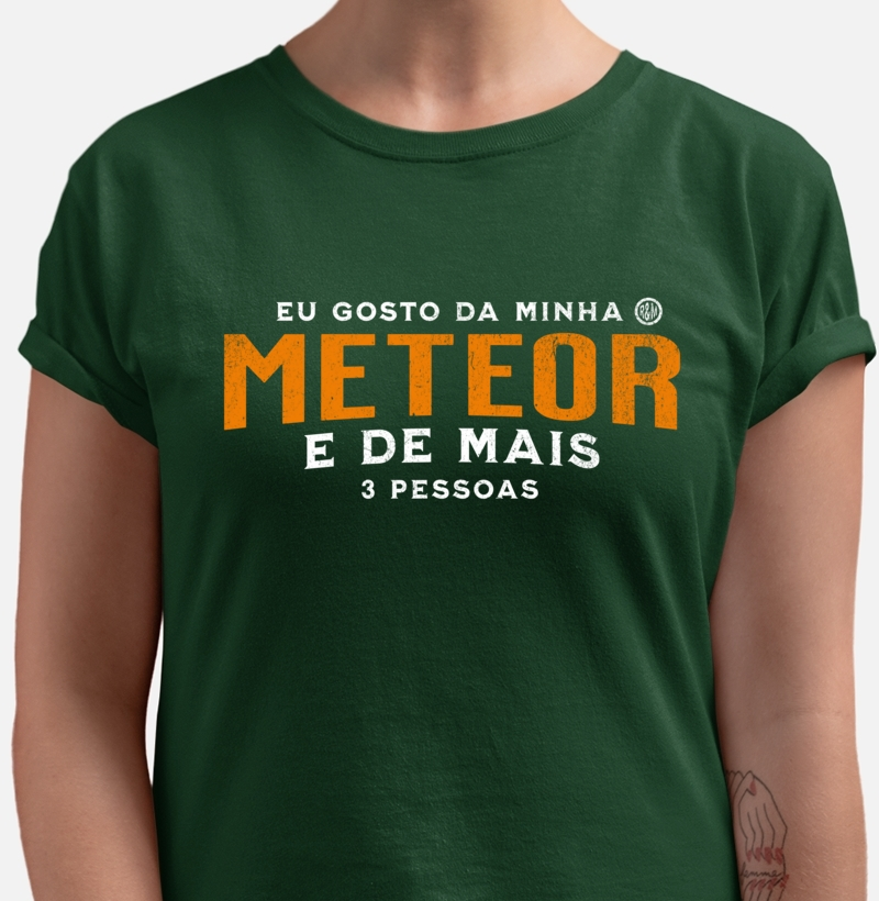 Eu gosto da minha Meteor e de mais 3 pessoas